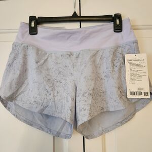 Lululemon Athletica Light Gray Athletic Shorts